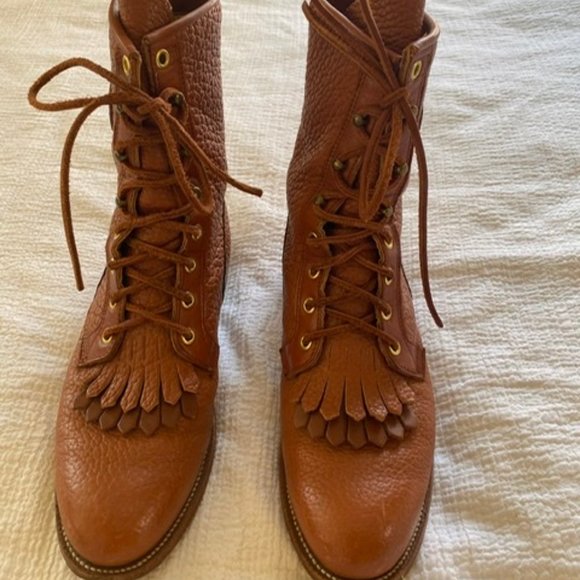 Justin Boots Shoes - Vintage Justin Boots - Women Size 7.5